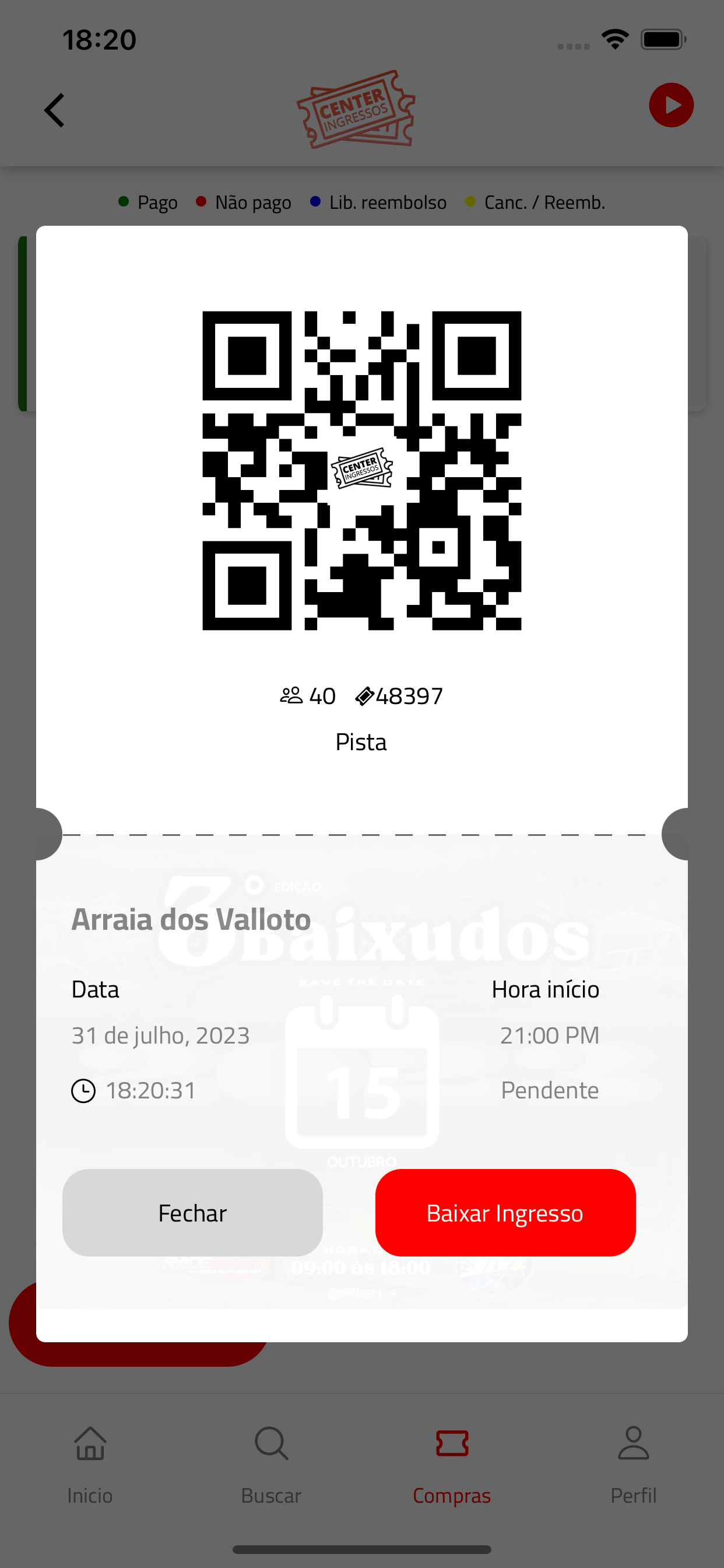 Center Ingressos