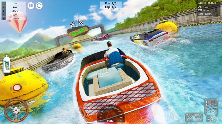 Boat Racing Game:Driving games