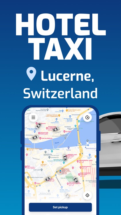 HOP IN: Book Taxi Switzerland