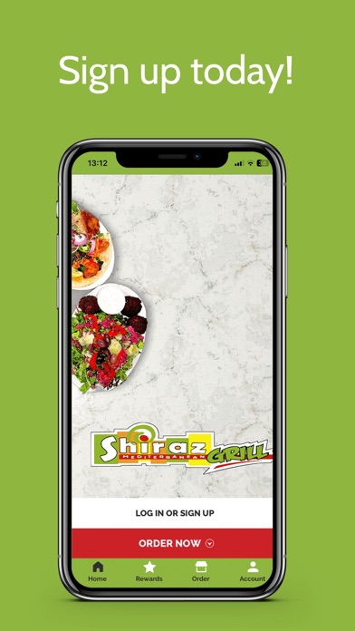 Shiraz Mediterranean Grill Screenshot