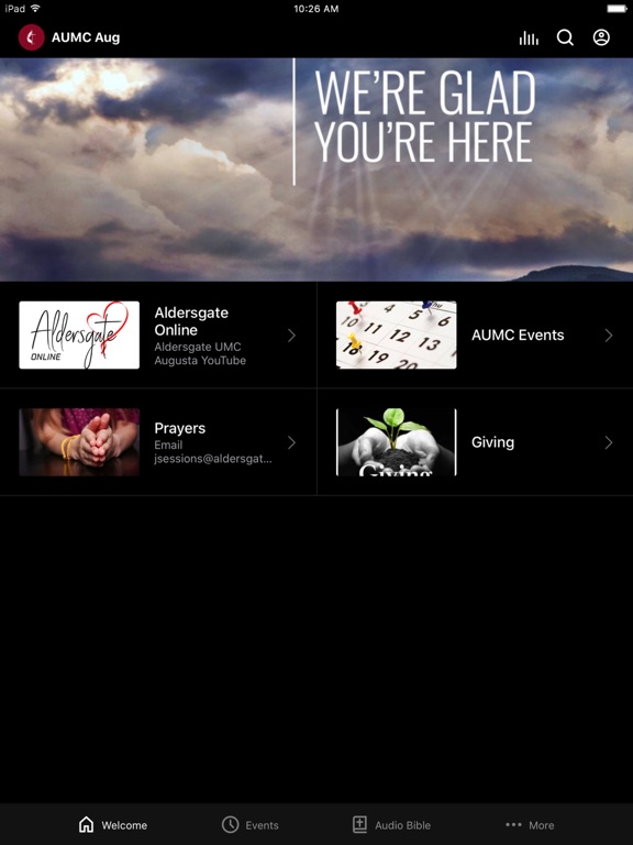 Screenshot #4 pour Aldersgate UMC (Augusta)