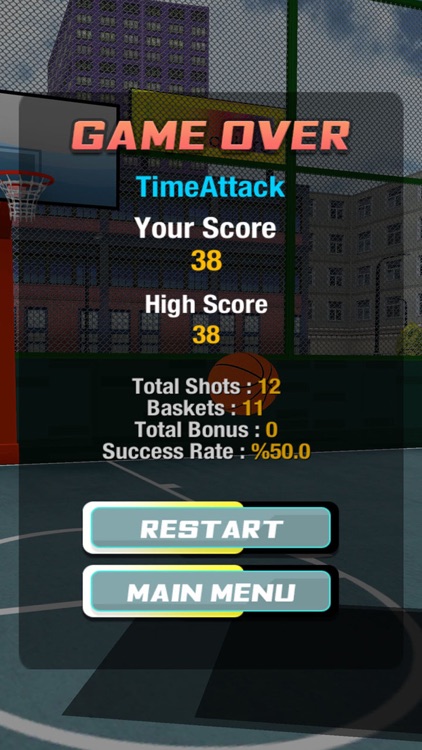 Street Basketball Star 3d Shot screenshot-3