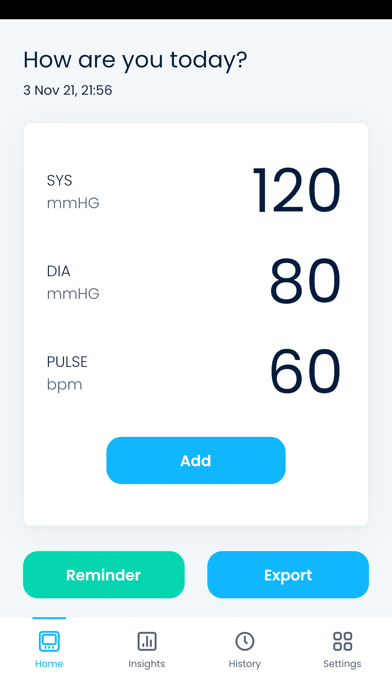 EasyBP - Blood Pressure Screenshot