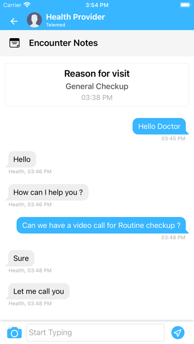 800 TeleMed For Patients Screenshot