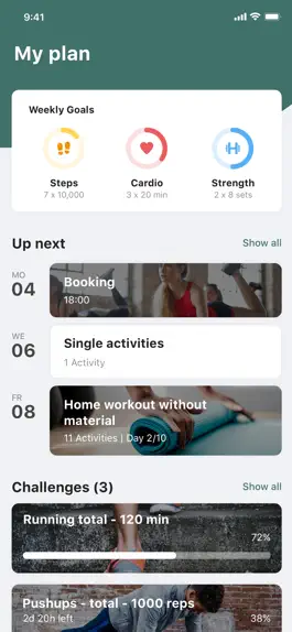 Game screenshot Healthclub Fitscore mod apk