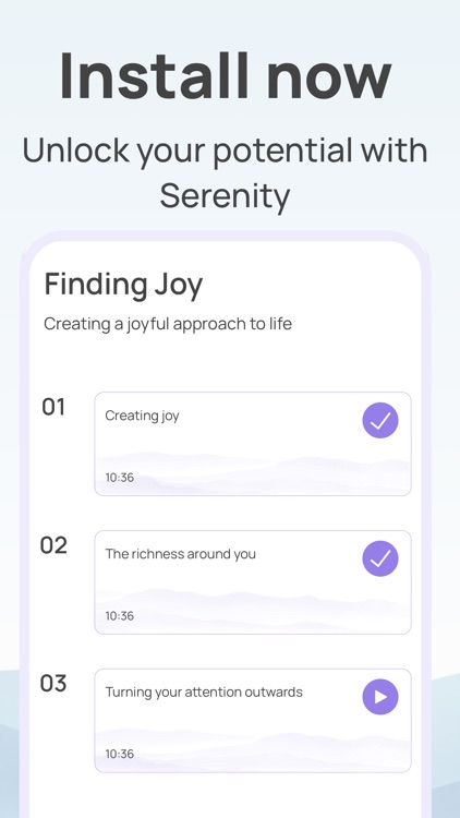 Serenity: Guided Meditation screenshot-6