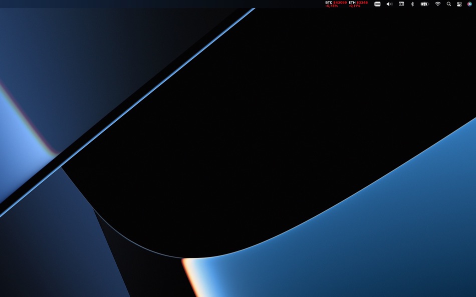 #2. Cryptocurrency Ticker (macOS) بواسطة: Almost Good Enough ApS