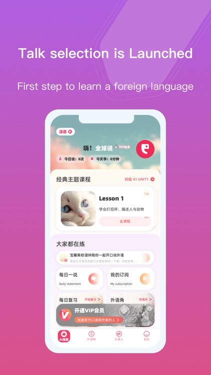 Talkmate-Multilingual learning