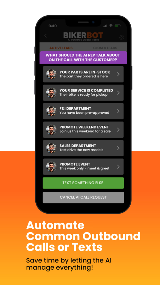 #6. BikerBot : AI Call Center (iOS) 由: More Than Rewards