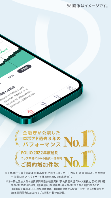 FOLIO - AI投資ROBOPROのおすすめ画像2