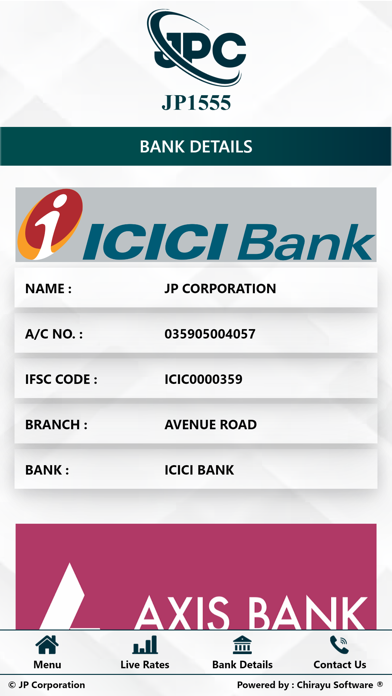 JP Corporation Screenshot