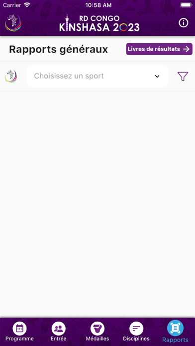 Jeux Francophonie Screenshot
