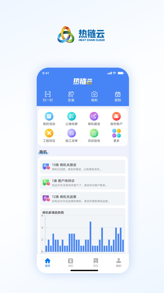 #1. 热链云 (iOS) 由: 北京创今世纪科技有限公司