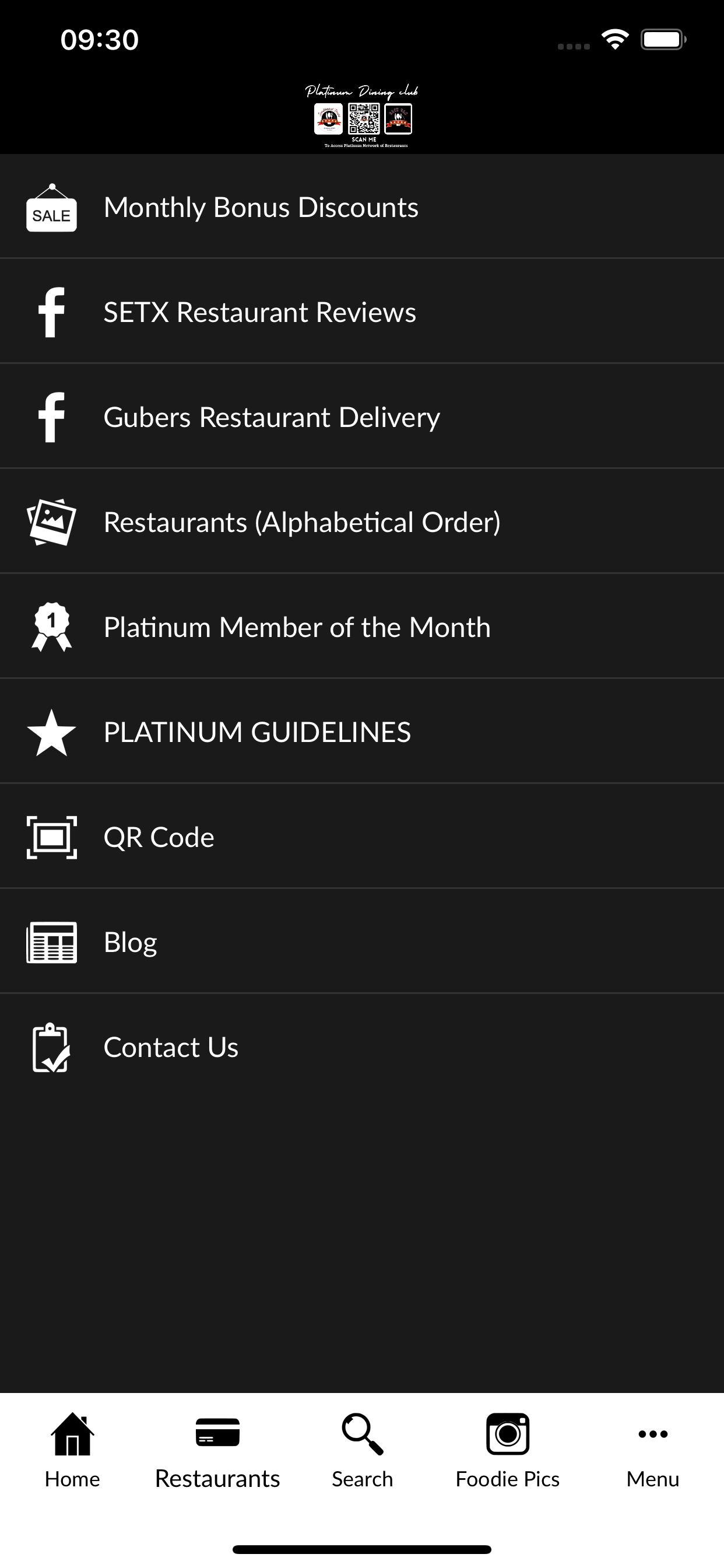 Platinum Dining Club