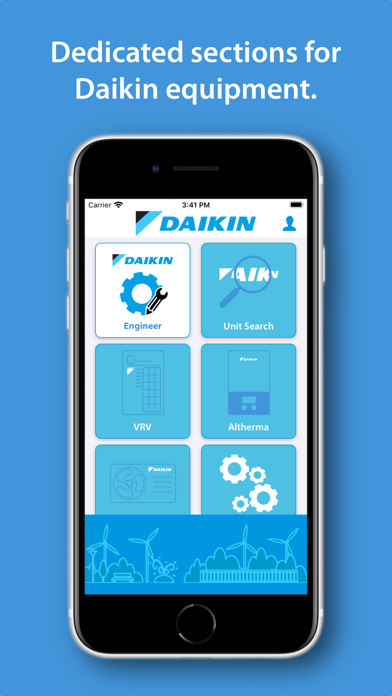 Daikin Service Screenshot