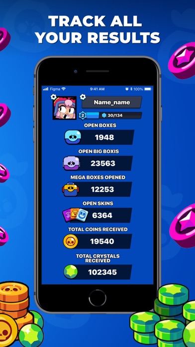 Box Simulator for Brawl Stars. Screenshot