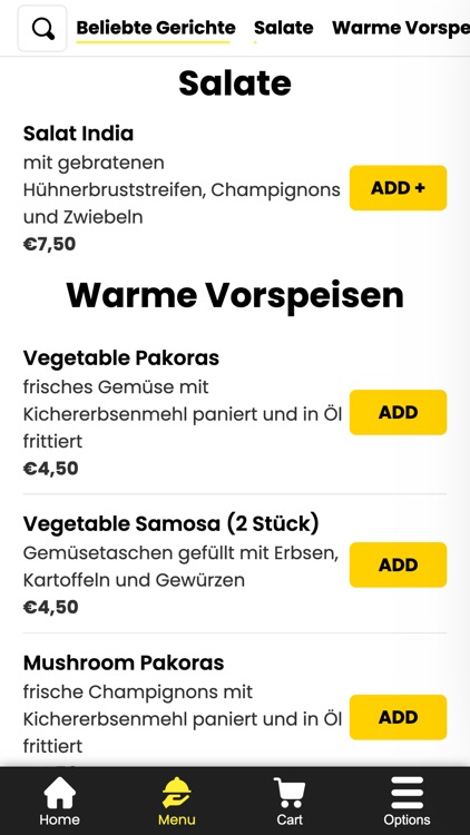 Taste of India Balingen screenshot-3