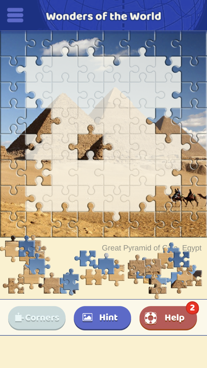 Wonders of the World Puzzle