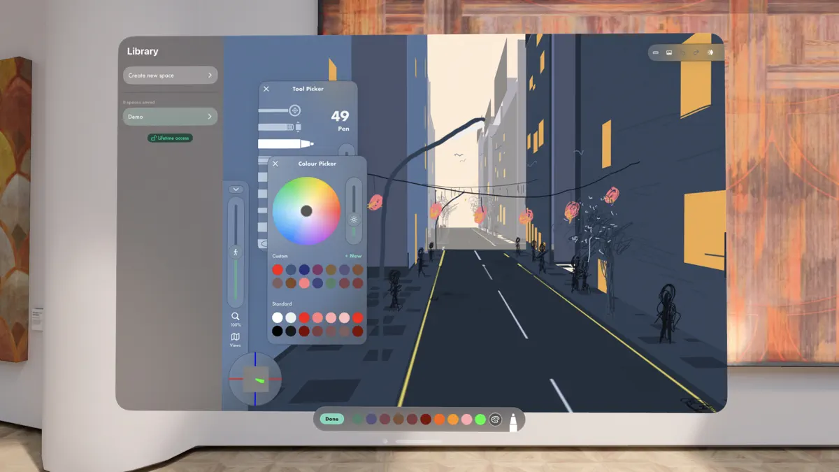 Metaspace - 3D Sketchbook screenshot 1