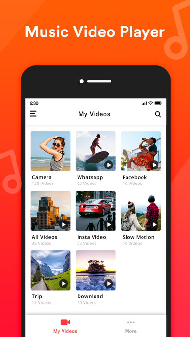 Music Video Player - Top Video Screenshot