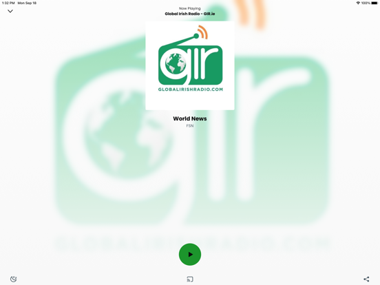 Screenshot #5 pour Global Irish Radio - GIR.ie