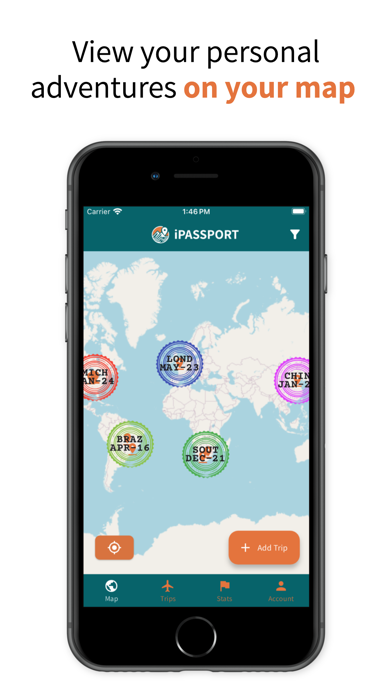 iPassport: Trip Logs Screenshot