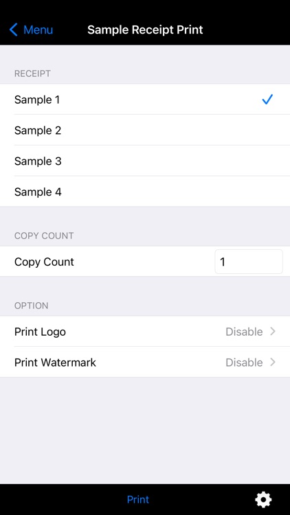 Citizen PDemo for POS Print