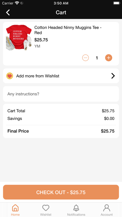 YellowHouse Kids Boutique Screenshot