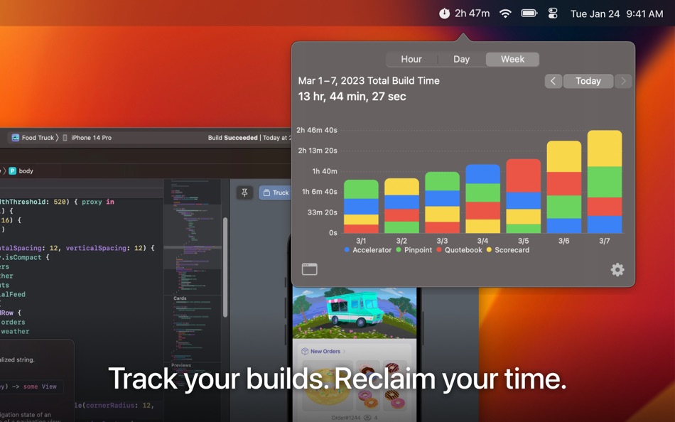 #1. Buildwatch for Xcode (macOS) 由: Lickability