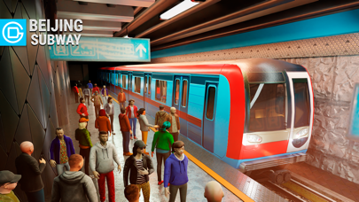 Beijing Subway - Train Ride Screenshot