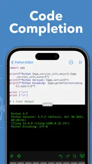 python editor app iphone screenshot 3