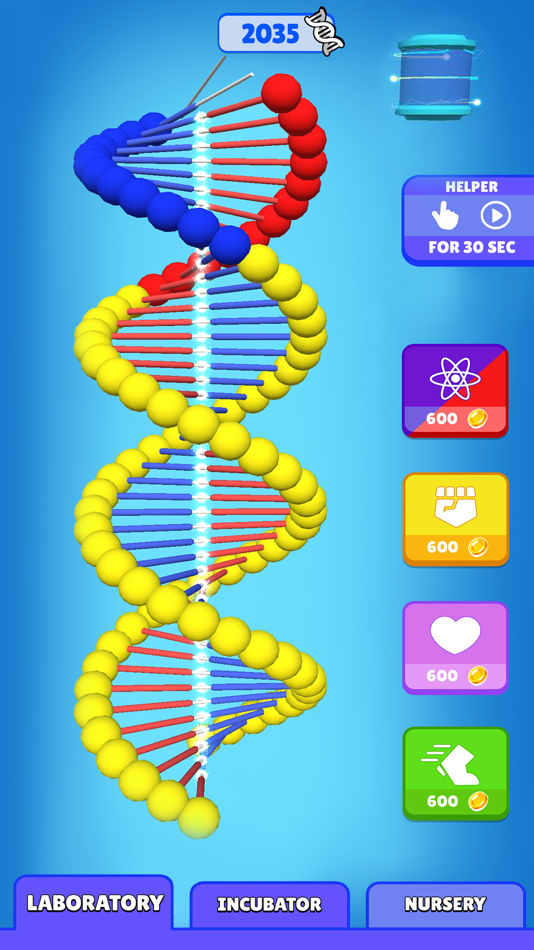 #1. Idle DNA Creature (iOS) 由: Playcus Limited