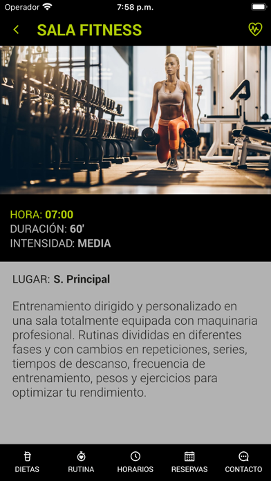Radical Personalized Training Screenshot