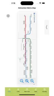 edmonton metro map iphone screenshot 1