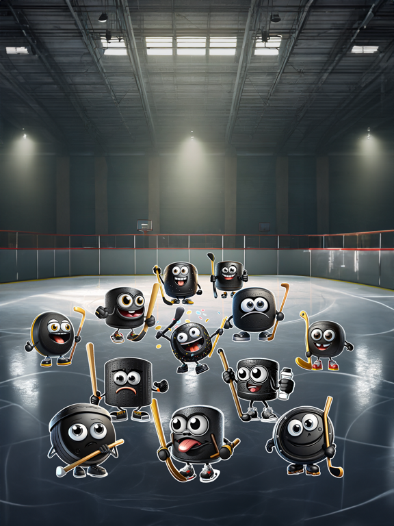 Screenshot #4 pour Hockey Faces Stickers