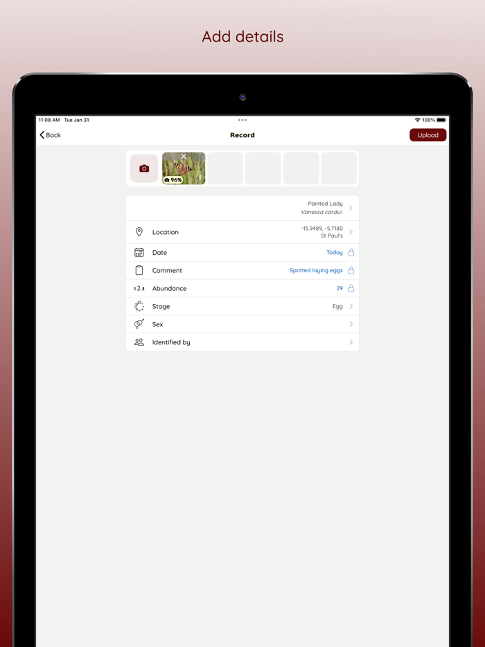iRecord St Helena App