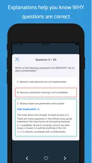 cissp exam updated 2024 iphone screenshot 2