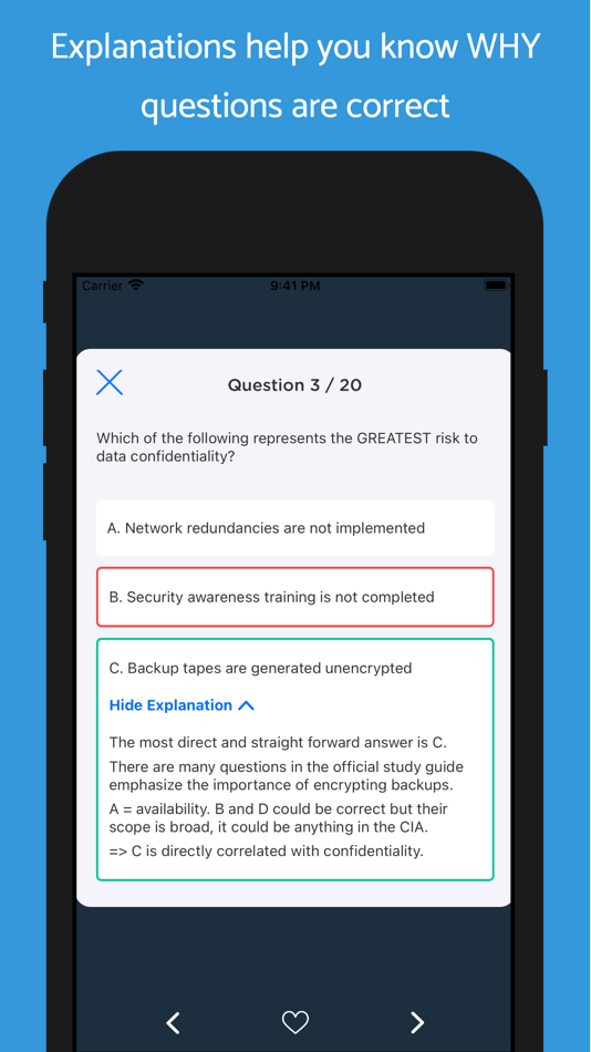 #2. CISSP Exam Updated 2025 (iOS) 由: Trieu Tran