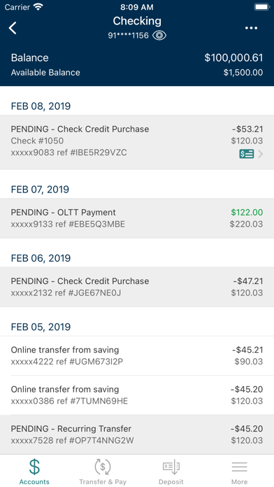Original Civis Bank Customers Screenshot