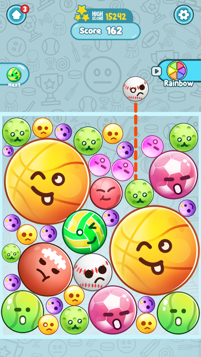 Expression Balls Merge Match Screenshot
