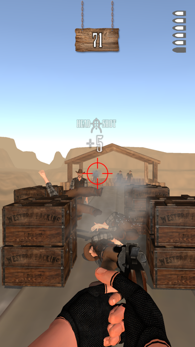 Revolver Shot 3D Screenshot