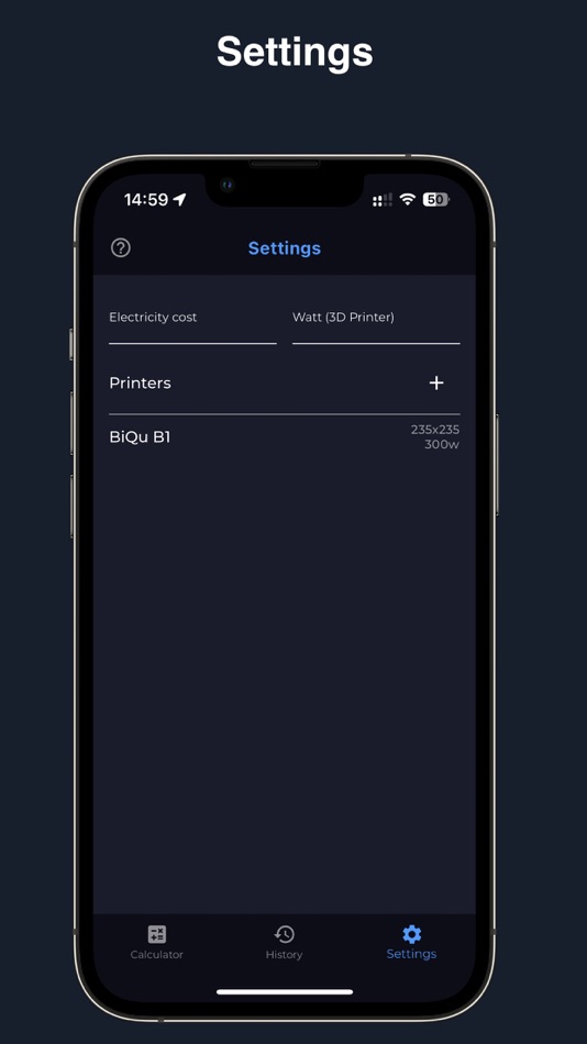 #4. 3D Printer Cost Calculator (iOS) 由: Reme Le Hane