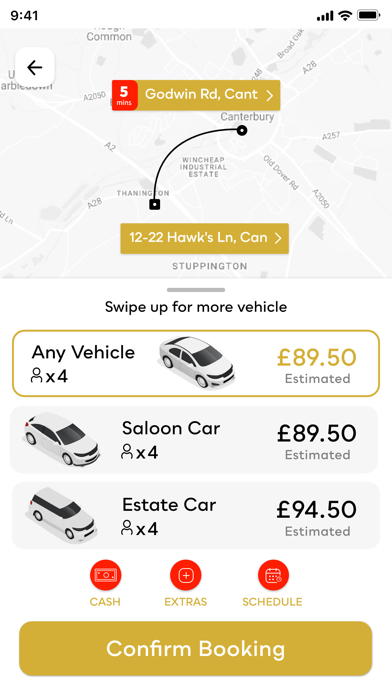 Cab Direct Canterbury Screenshot