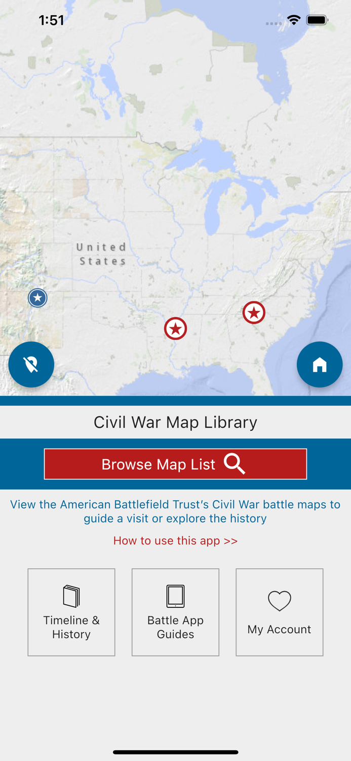Civil War Battle Maps