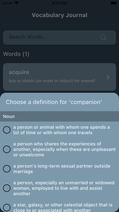 Vocabulary - Daily English Screenshot