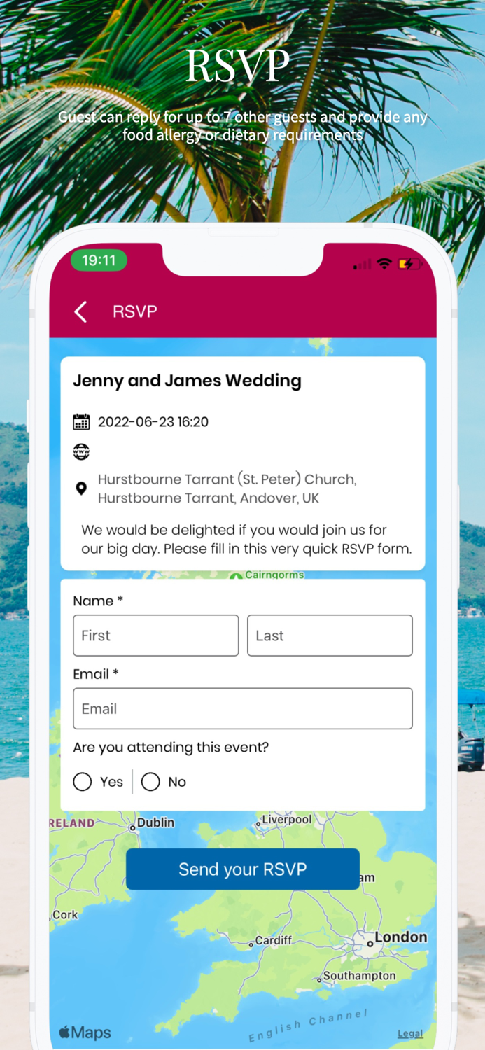 The Wedding Application