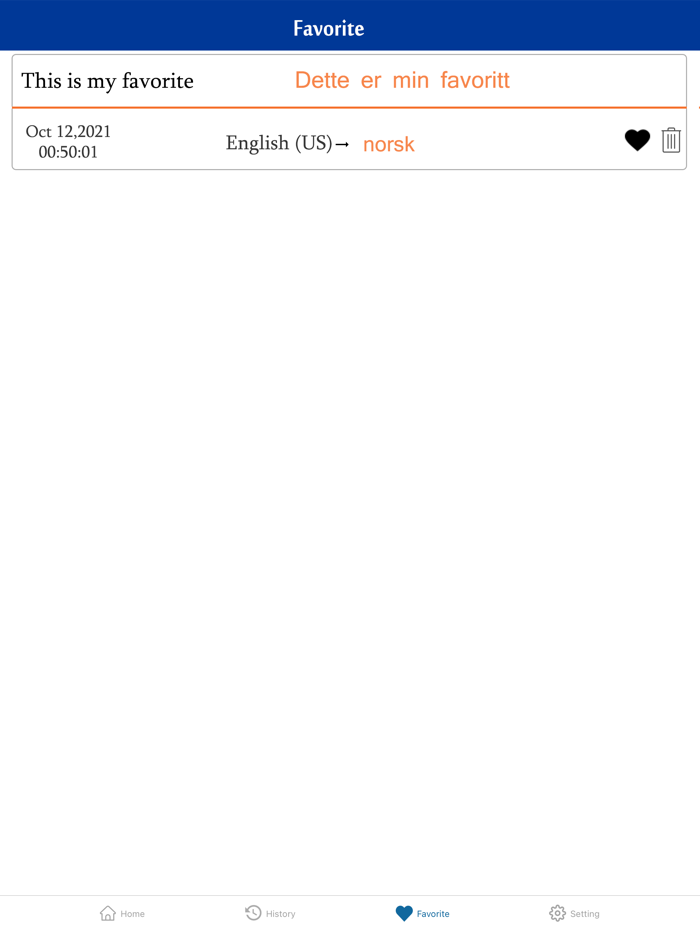 English To Norwegian Trans