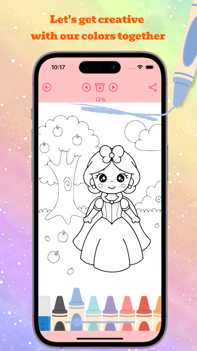 Coloring Pages: Princess Screenshot