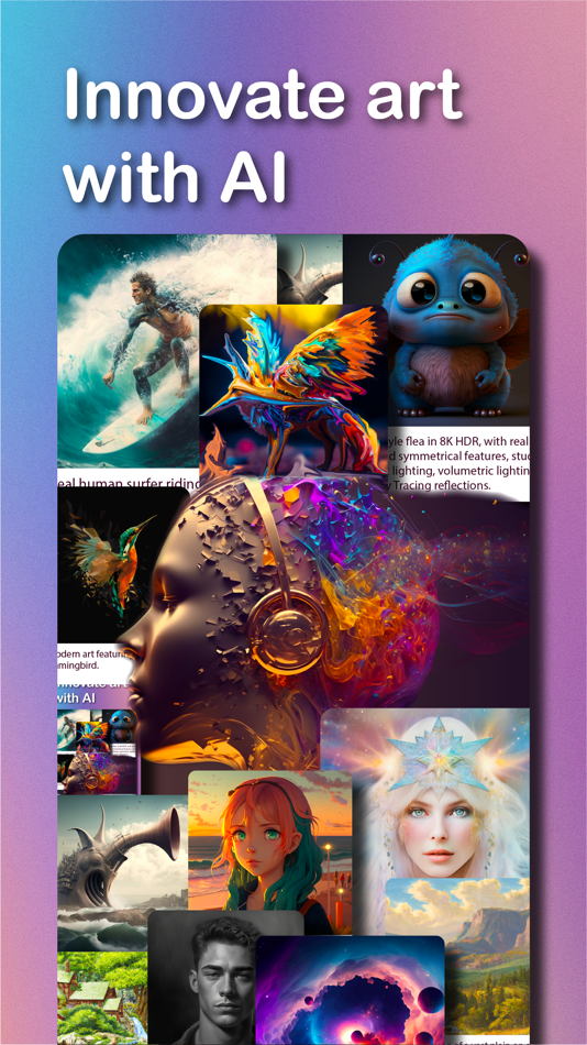 #1. AI Art (iOS) 来自: TWIGFUN STUDIO INC.