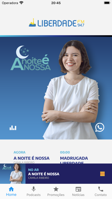 Liberdade 94.7 FM Screenshot